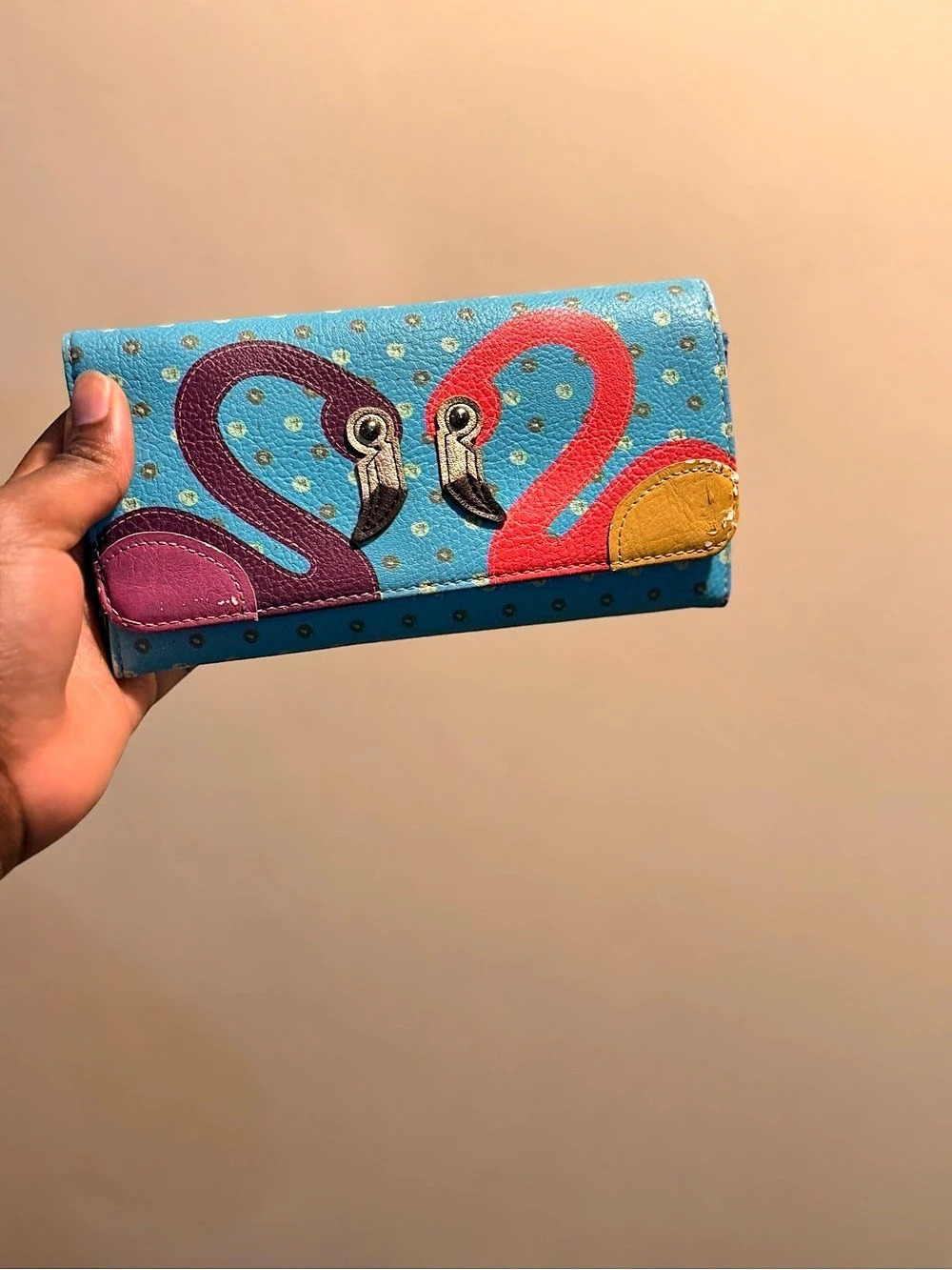 Relic Blue & Pink Wallet